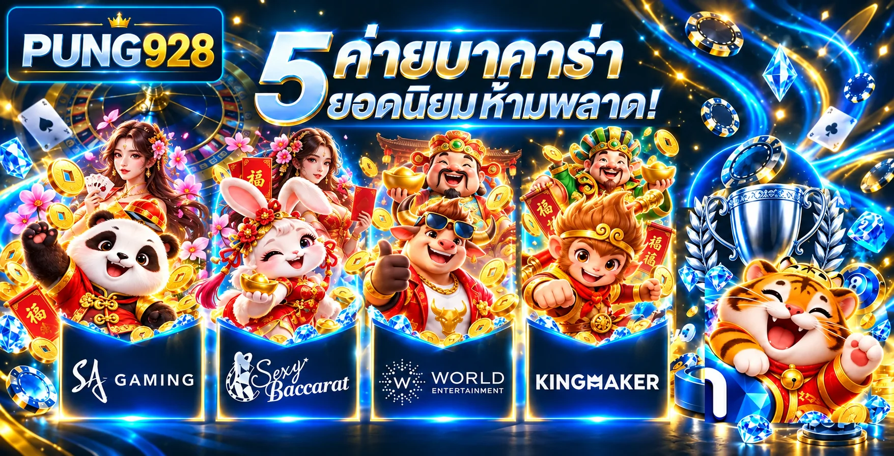 PUNG928 รวมหมวดเกมยอดนิยม